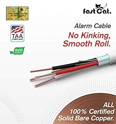 fast Cat. Solid Copper Fire/Alarm Wire/Security