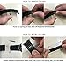 ZONEYILA Apple Watch Band 42mm, Stainless Steel Replacement Smart Watch Band Link Bracelet - Black