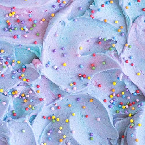 Miss Jones Baking Buttercream Frosting Variety Pack, Perfect for Icing and Decorating, Vegan-friendly, Non-GMO, Organic Ingredients: Rich Fudge Chocolate, Vanilla, and Confetti Pop (Pack of 3)