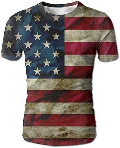USA M T Shirt 3D Print Cool Tee Shirt For Mens