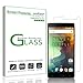 OnePlus 2 Screen Protector Glass, amFilm 0.3mm 2.5D Tempered Glass Screen Protector for OnePlus 2 One Plus Two OP2 2015 (1-Pack)