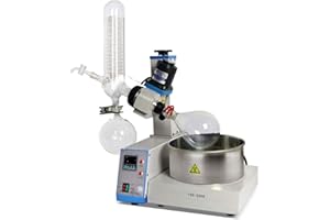 HNZXIB Rotary Evaporator 1L Automatic Lifting Laboratory Rotary Evaporator Kit