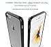 Luvvitt Clear View Case with Hybrid Scratch Resistant Back Cover and Shock Absorbing Bumper for Apple iPhone 7 (2016) iPhone 8 (2017) and iPhone SE (2020) - Black