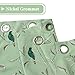 H.VERSAILTEX Blackout Curtains for Bedroom 84 Inches Length Thermal Insulated Birds Rustic Printed Curtain Drapes for Living Room Energy Efficient Room Darkening Home Decoration Pair 2 Panels, Sage