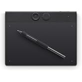 Wacom Intuos Pro Small, Bluetooth Graphic Drawing Tablet with ProPen 3 | Premium professional pen tablet with ExpressKeys &amp; Dials for shortcuts; ideal for animation, photo, video &amp; 3D pros
