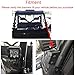 Front Side Pillar Pro-fit Cage Mounting Brackets Compatible with Polaris Ranger XP 570 900 1000 General 2015-2024 (No Drilling Required)