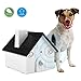 Smarlance Ultrasonic Outdoor Dog Bark Controller Anti-Barking Device Sonic Bark Deterrents Training Tool, Safe for Dogs, Pets and Human, Birdhouse Shape up to 50 Feet Range, Hanging or Mounting