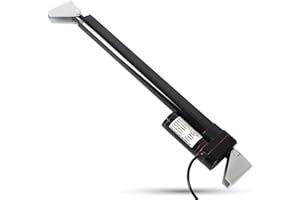 KM-LINEARTECH 12V 20 inch 440lbs 2000N Electric Linear Actuator Motor 20" High Speed 0.3"/sec 8mm/s Heavy Duty Waterproof IP65 with Mounting Brackets