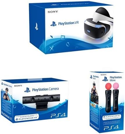 Sony Playstation Vr New Sony Playstation 4 Camera Sony Playstation Move Motion Controller Twin Pack Ps4 Psvr Amazon Co Uk Pc Video Games