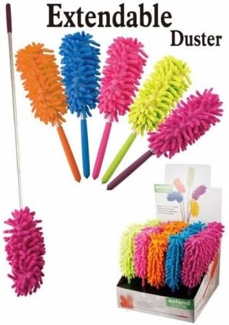 Telescoping Microfiber Duster Extendable Cleaning Dust Home Office Car Tool New