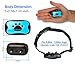 No Bark Collar dog Training . NO SHOCK . Vibration & Sound Humane Device for Bark Control and Train Your Pet - 7 Sensitivity level