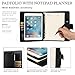 Cooper FolderTab [Padfolio Tablet Case with Notepad] for iPad Mini 3 2 1 | Business Executive Organizer Notebook Card Pockets (Black)