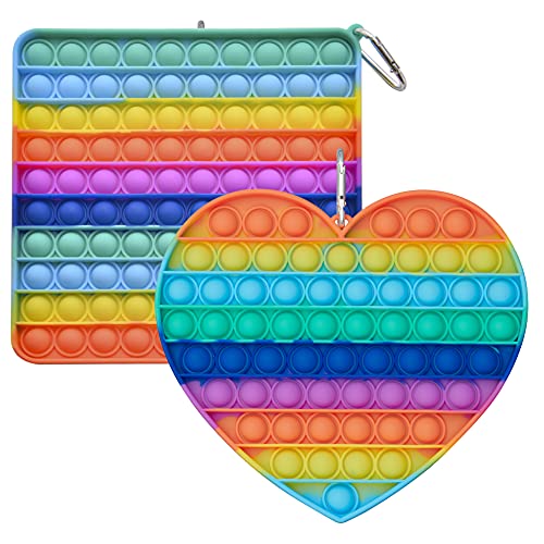 Nice and big with a caribiner on each !