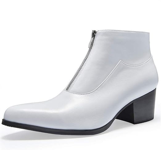 high heel work boots for mens