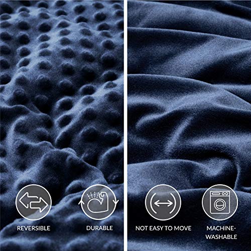 Bedsure Weighted Blanket for Kids with Removable Duvet Cover (41×60