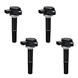 JDMON Set of 4 Ignition Coil Pack Compatible with