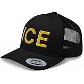 RIVEMUG NX ICE Trucker Hat Embroidered Curved Bill Mid Crown Adjustable Cap