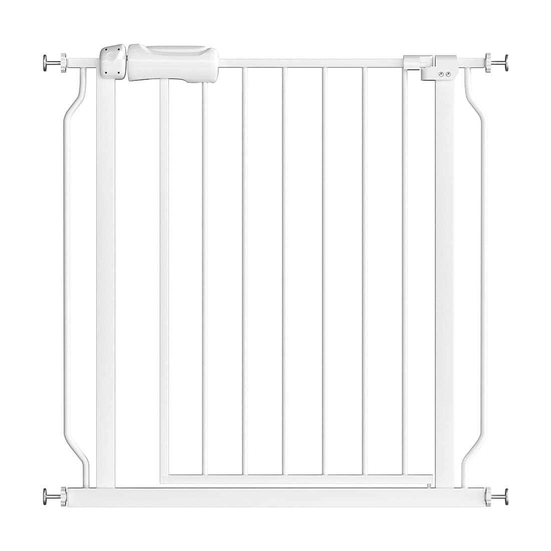 Photo 1 of ***UNKNOW SIZE*** Fairy Baby 29-34 Inch Wide Baby Gate for Doorways Stairs Hallway, Walk Through Pressure Mounted Child Gates, Indoor Safety Child Gates for Kids or Pets