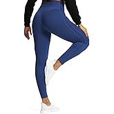 Aoxjox High Waisted Workout Leggings for Women GEO Compression Tummy Control Gym Buttery Soft Yoga Pants 27"