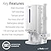 Mouthwash Dispenser Mini (White) - For GotFreshBreath Alcohol-free Mouthwash