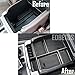 EDBETOS Center Console Armrest Storage Box Insert Organizer Tray For Ford F150 2015 2016 2017