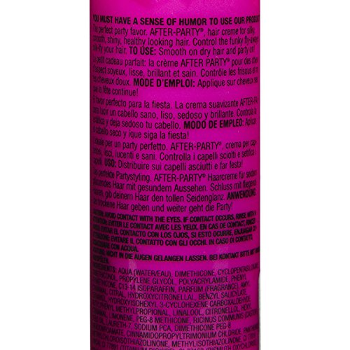 Tigi Bed Head After-Party Smoothing Cream, 3.4 Ounce