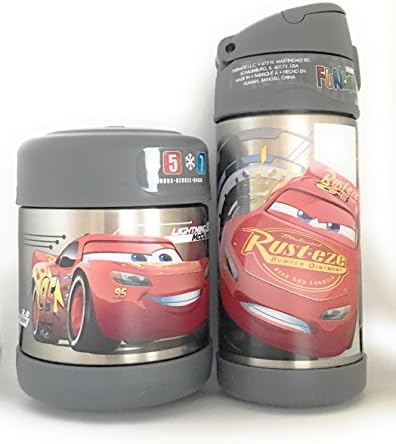 Disney Cars 3 Funtainer Thermos Bottle & Food Jar