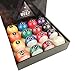 JAPER BEES Pool Balls Set Professional Pool Table Billiard Balls Regulation Size