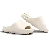 Cloud Slides for Women Men Platform Pillow Slippers Non-Slip EVA Sandals | Cloud Slides Sandals with Thick Sole Quick-Drying Arch Support Design for Shower, Pool, Beach, Indoor and Outdoor Use
