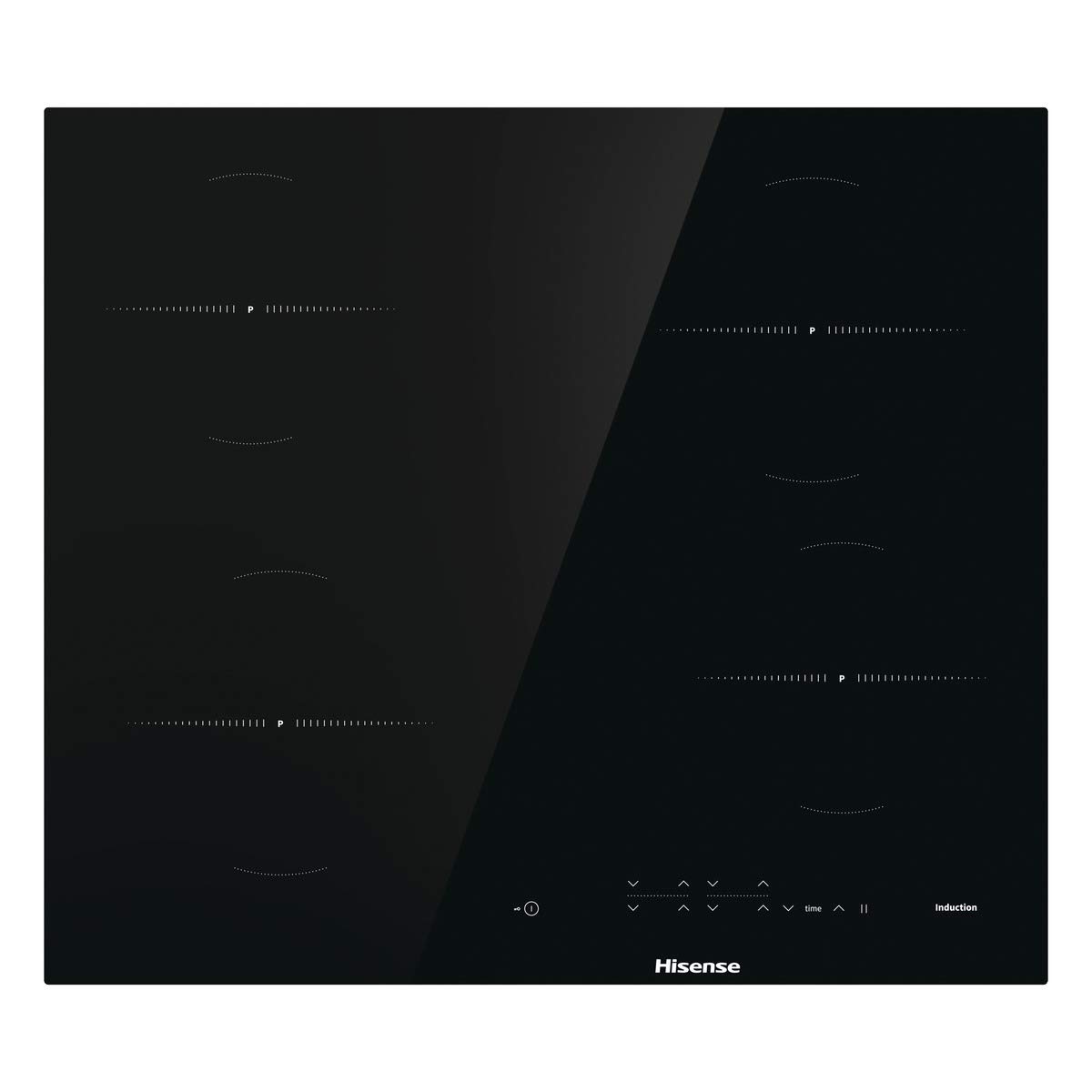 Hisense-E6431CB-Placa-Vitroceramica-4-Zonas-Diseno-Minimalista-Encimera-de-60Cm-Bloqueo-Infantil-Terminacion Hisense-E6431CB-Placa-Vitroceramica-4-Zonas-Diseno-Minimalista-Encimera-de-60Cm-Bloqueo-Infantil-Terminacion