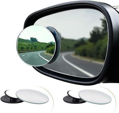 Spurtar Blind Spot Mirrors 2 Pack Round 50mm 360° Adjustable