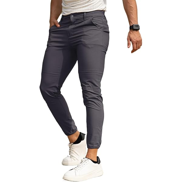 HUGO BOSS Men's Techno Twill Tapered Chino Pants - Sophisticated & Comfortable