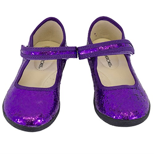 purple mary janes