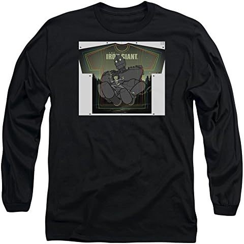 Iron Giant 1999 Animated Sci-Fi Cartoon Movie Best Friends Adult L-Sleeve TShirt