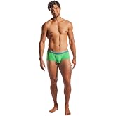 Cocksox Men's Contour Pouch Trunk CX68N (Palm Leaf, Large)