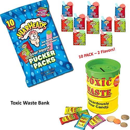 Ultimate Sour Candy Box Sour Candy Variety Pack 16 Full Size Sour