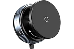 Strong Vacuum Holder, Magnetic Phone Stand, 5.8x5.8 Inches Suction Mount with 360 Rotation, Mobile Device Stand, Car Dashboar