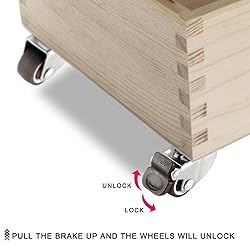 1.5 Inch Caster Wheels for Small Furniture Heavy