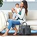 Skip Hop Greenwich Simply Chic Diaper Tote, Smoke