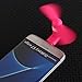 Pandawell OTG Micro USB Mobile Phone Fan Portable Dock Cool Cooler Rotating Fan for Samsung Galaxy S7, S7 Edge, LG G5 & Other Android Smart Phone - Red
