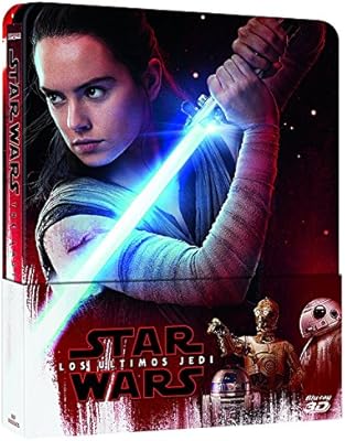 Star Wars: Los Últimos Jedi (3D Steelbook) [Blu-ray]: Amazon.es: Daisy Ridley, Tom Hardy, Mark Hamill, Adam Driver, Gwendoline Christie, Domhnall Gleeson, Carrie Fisher, Billie Lourd, Andy Serkis, Joseph Gordon-Levitt, Laura Dern, Oscar