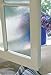 Artscape Texture Twelve | Decorative Privacy Window Film with Textured Glass Pattern | Non-Adhesive & UV Protection | Easy to Apply & Removable | 24 x 36 Inches | Made in USA