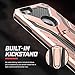 iPhone 6s Case, Zizo [Static Series] Shockproof [Military Grade Drop Tested] with Built-in Kickstand [iPhone 6s Heavy Duty Case] Impact Resistant
