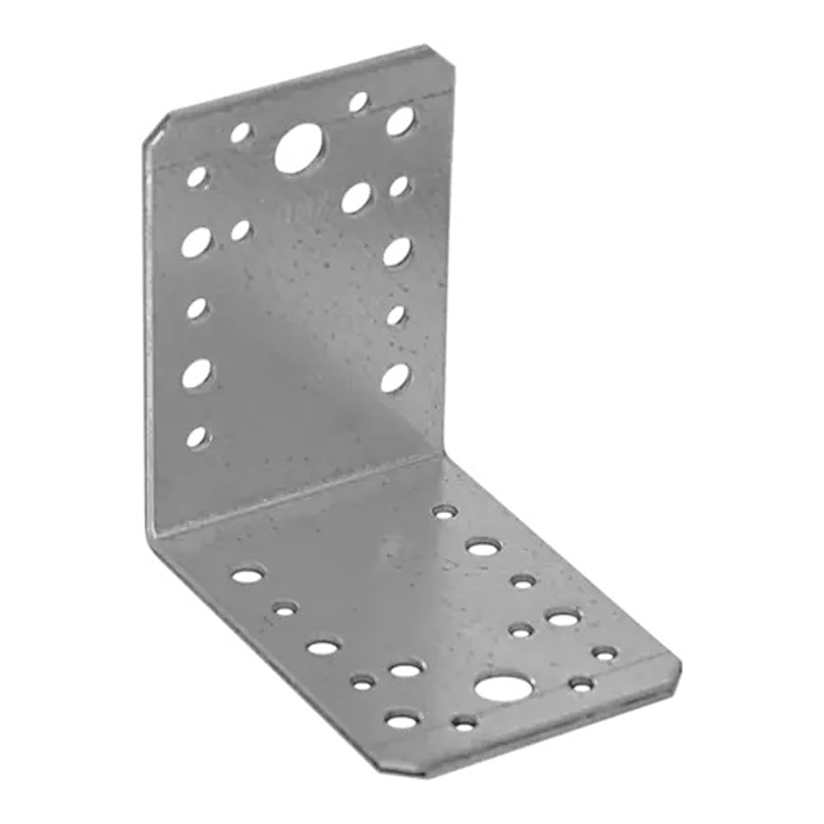 90mm x 90mm x 65mm x 2.5mm Galvanised Angle Brackets for Wood Timber Steel - Zinc Plated Steel KL4 (Pack of 1) L09ABC