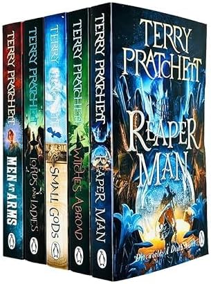 Terry pratchett Discworld novels Series 1 and 2 :10 books