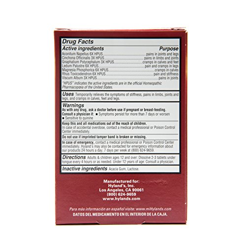 Hyland's Leg Cramps Tablets - Image 2