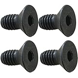 Impresa Products 4-Pack RMR Mounting Screws for Glock MOS (6-32 x 3/8 Inch) - Trijicon (TM) -Compatible - Replacement Screws for Mounting RMR to Glock MOS Adapter Plate - Made in The USA