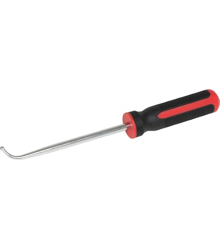 Herramienta Lisle 48600 Offset Para Tira De Bloqueo De Parabrisas - Puntas Giratorias 90°, Ideal Para Vehículos Industriales Y Agrícolas