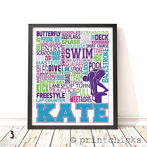personalized swim kickboard