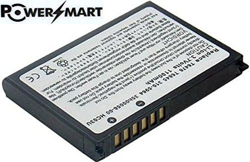 PowerSmart 1100mAh 4.1Wh Lithium-Ion Battery for Dell Axim X50, X50v, X51, X51v Pocket PC, 35h00056-00, 36485, 451-10201, HC03U, T6476, T6845